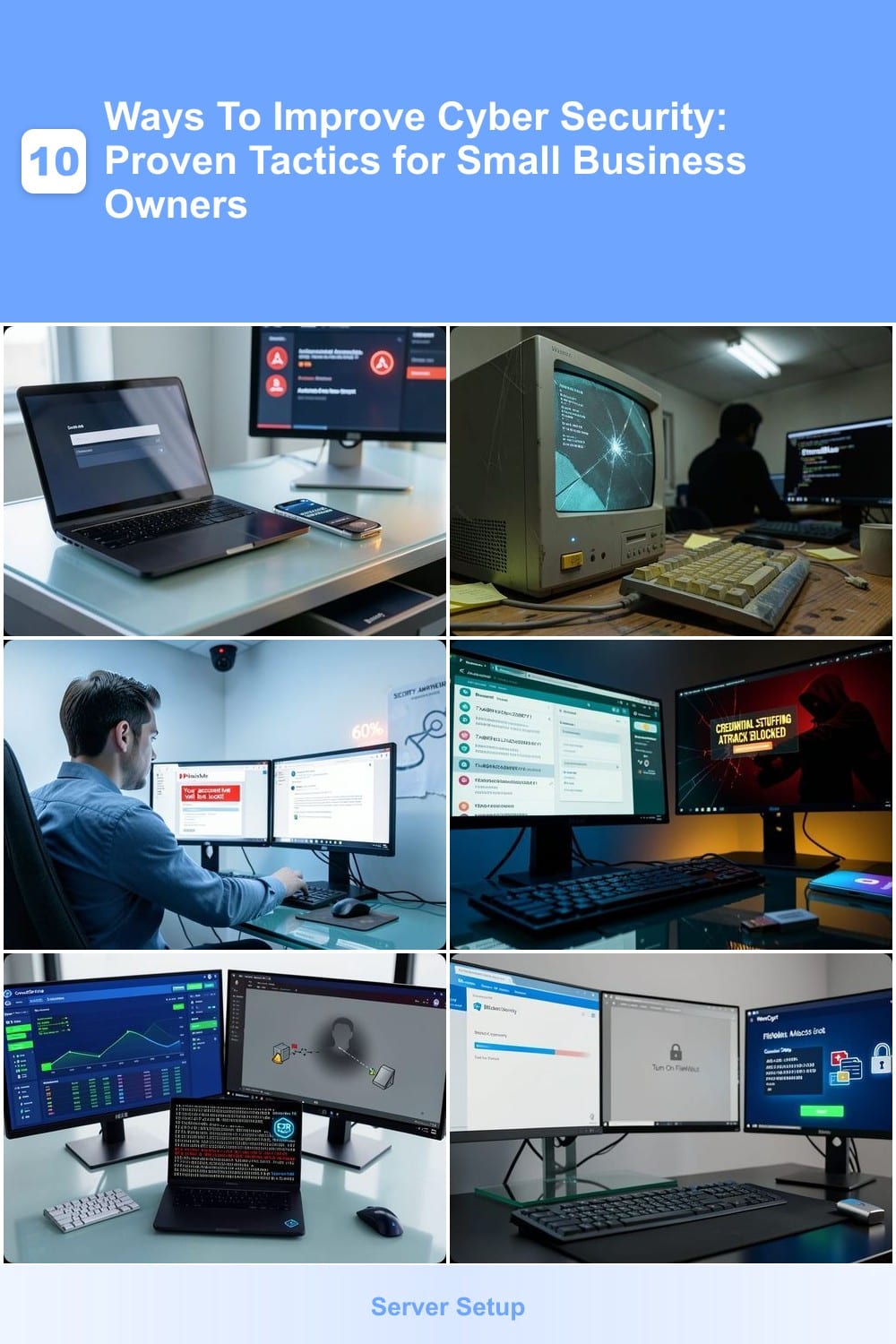 10 Ways To Improve Cyber Security: Proven Tactics for Small Business Owners