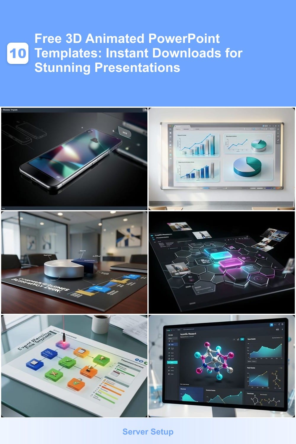 10 Free 3D Animated PowerPoint Templates: Instant Downloads for Stunning Presentations