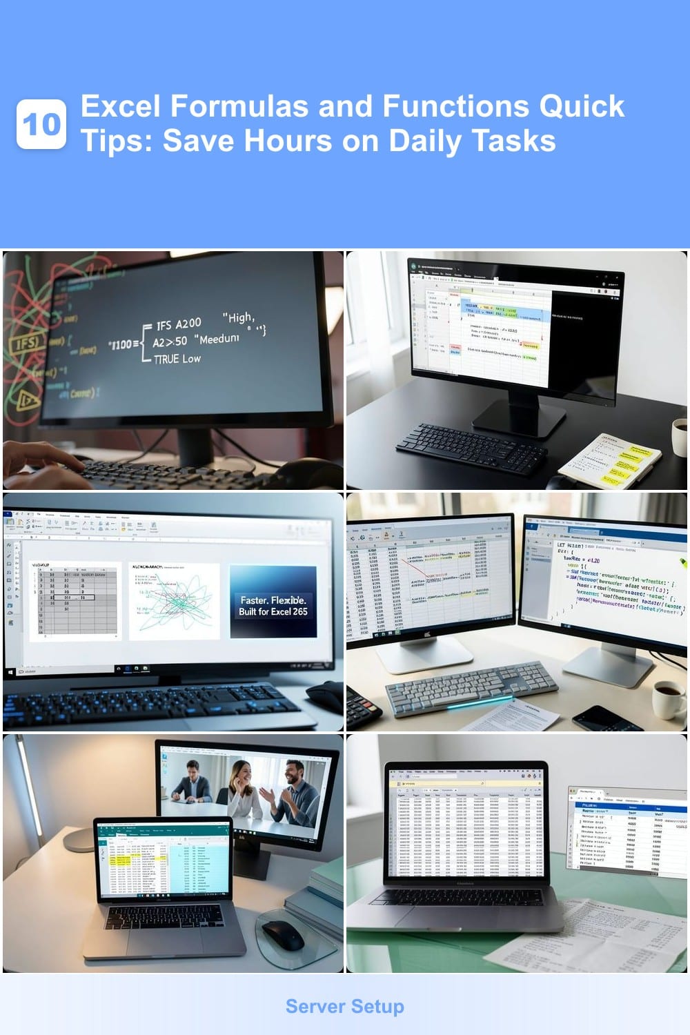 10 Excel Formulas and Functions Quick Tips: Save Hours on Daily Tasks