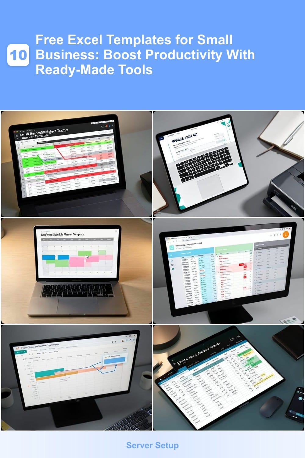 10 Free Excel Templates for Small Business: Boost Productivity With Ready-Made Tools