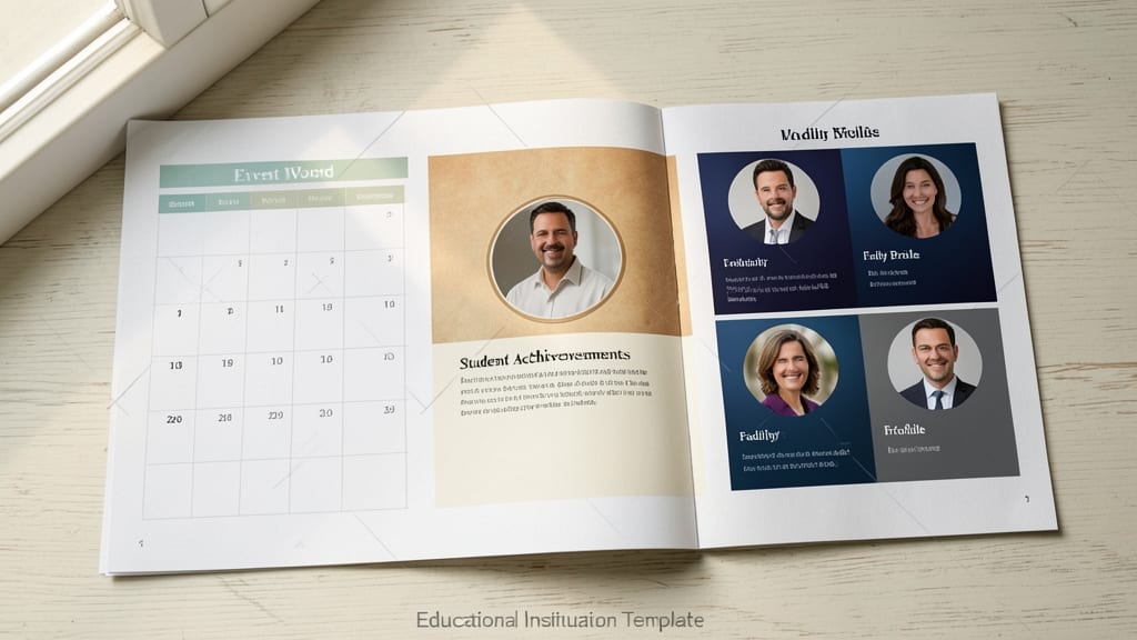 Educational Institution Newsletter Template