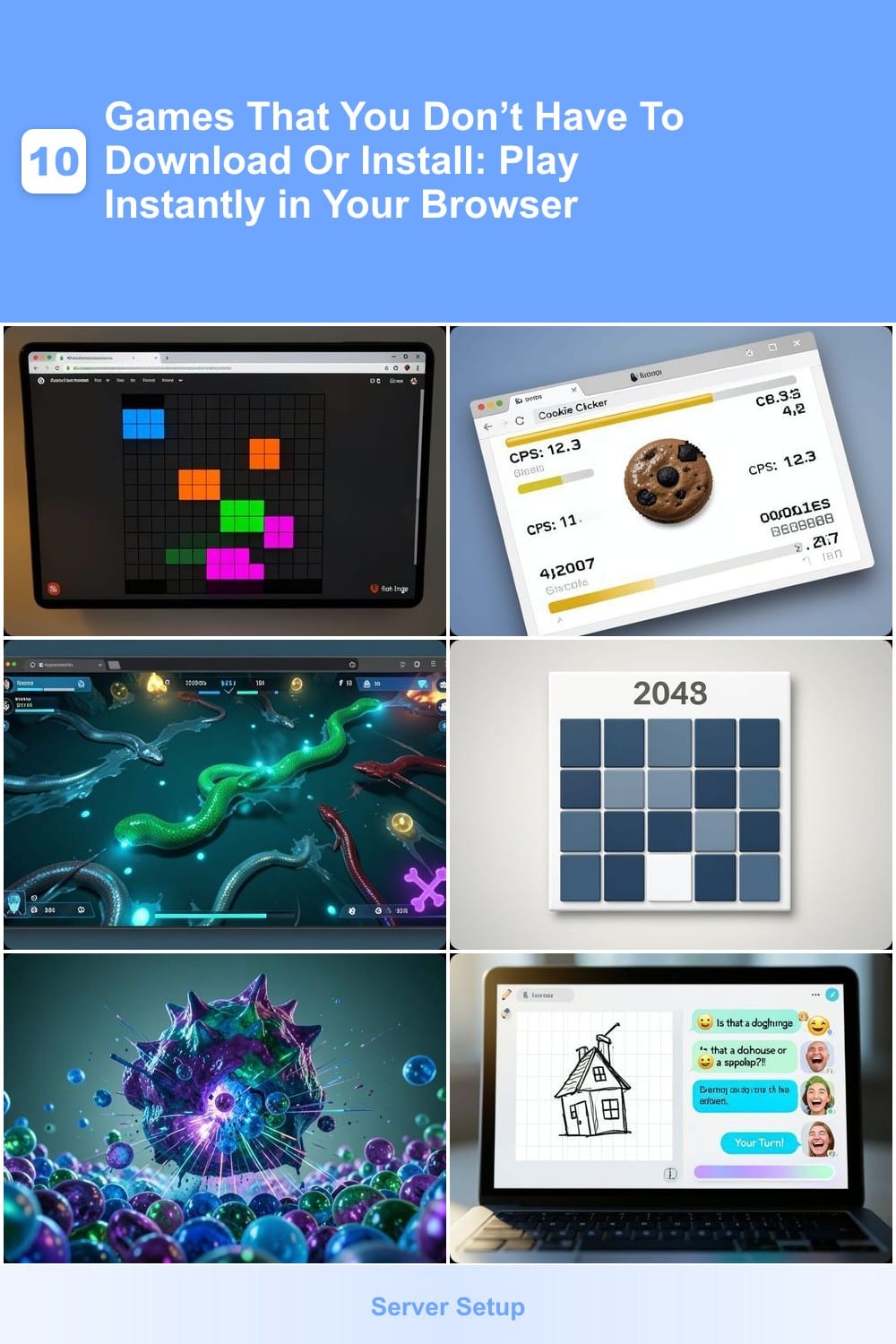 10 Games That You Don’t Have To Download Or Install: Play Instantly in Your Browser