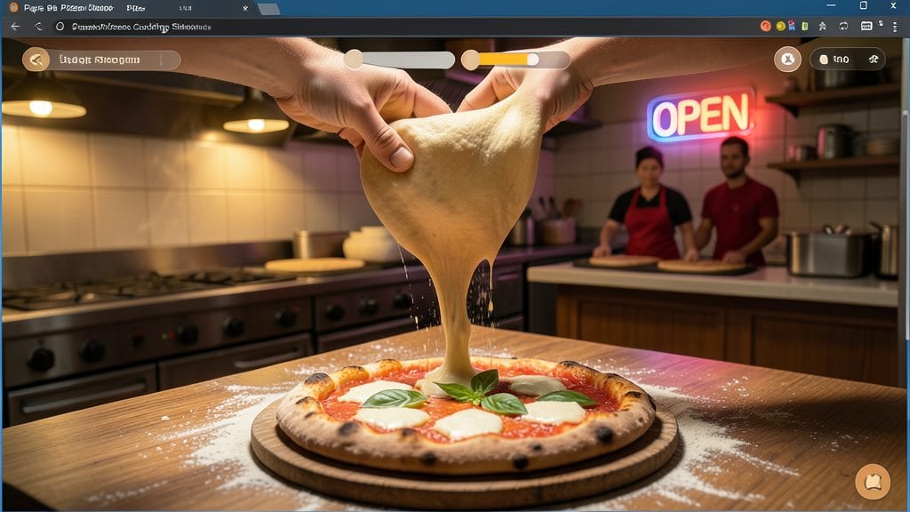 Papa's Pizzeria Cooking Simulator