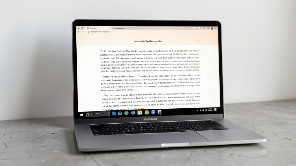 Use Immersive Reader for Focused Text Reading