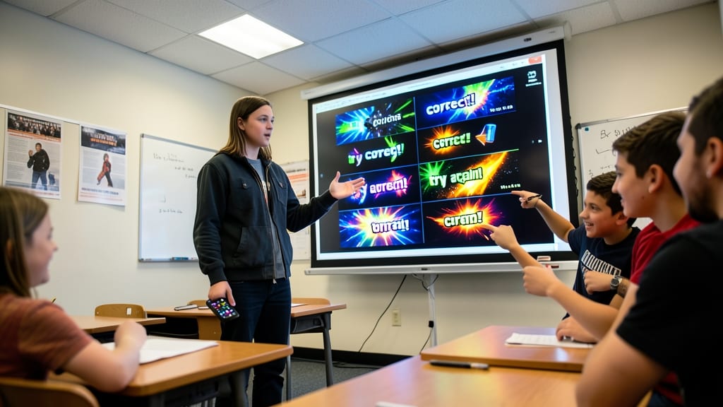 Interactive Quiz Game in PowerPoint