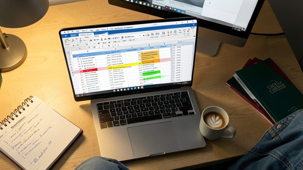 Personalized College Application Timeline in Excel