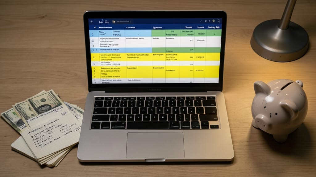 Budgeting Spreadsheet for Student Life