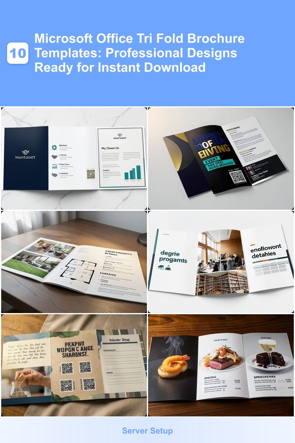 10 Microsoft Office Tri Fold Brochure Templates: Professional Designs Ready for Instant Download