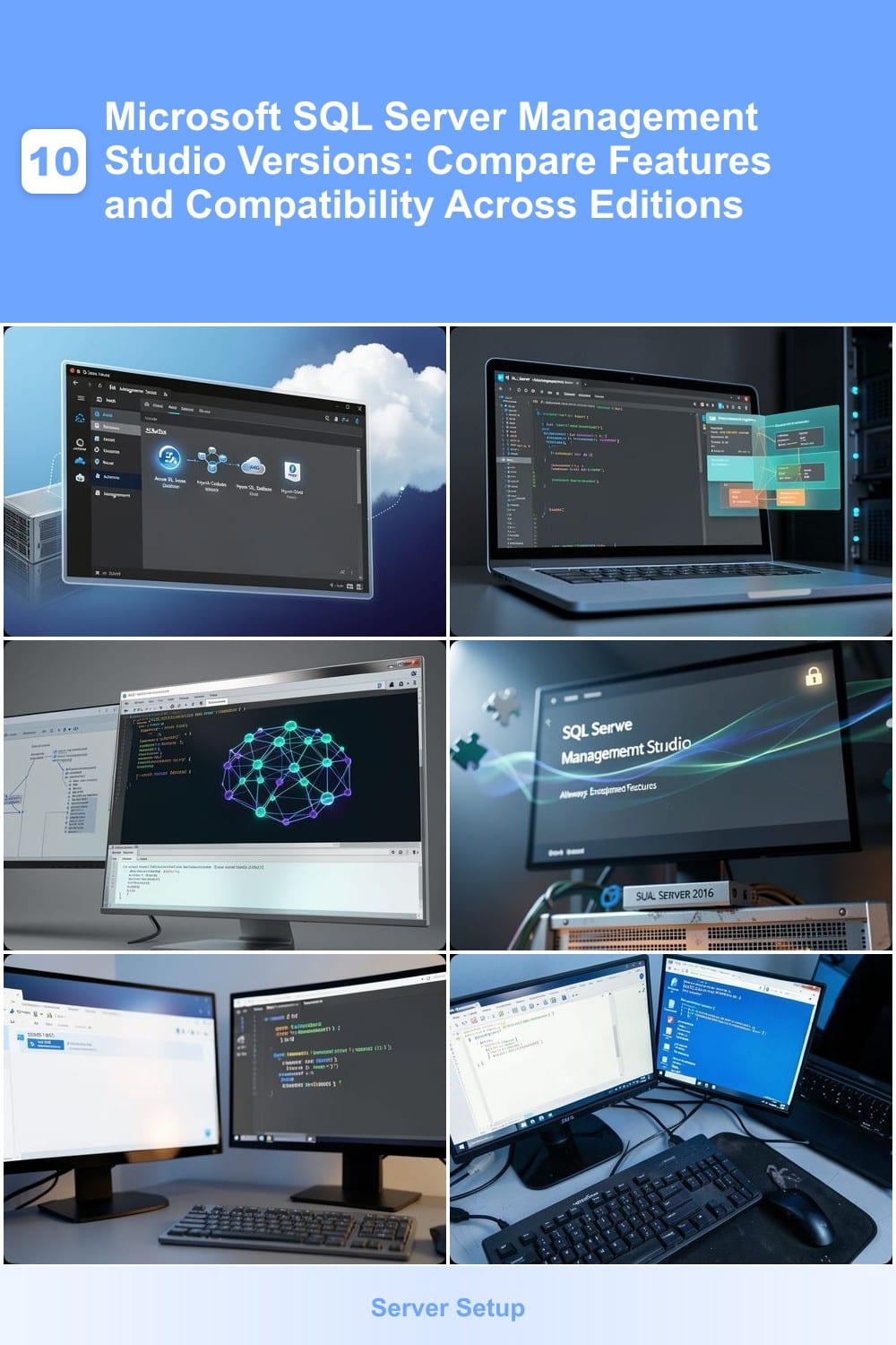 10 Microsoft SQL Server Management Studio Versions: Compare Features and Compatibility Across Editions