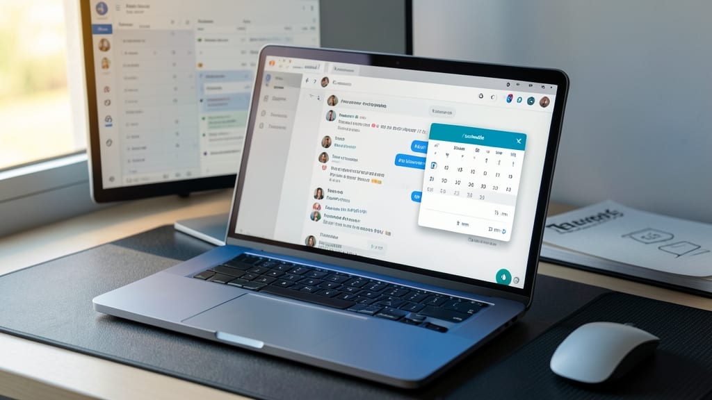 Schedule Meetings Directly from Chat