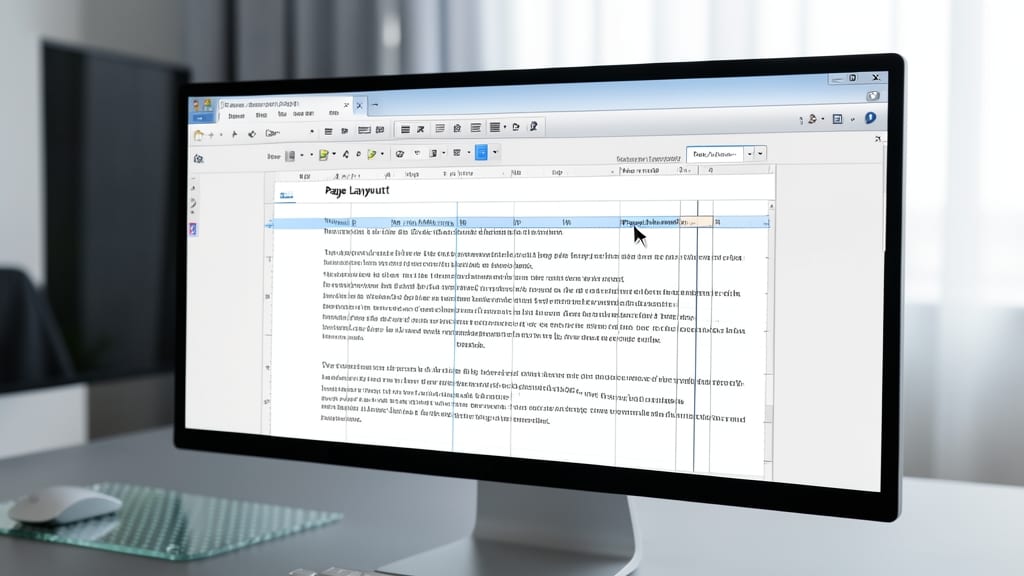 Page Layout Tab for Document Design