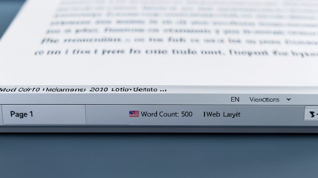 Status Bar for Document Navigation