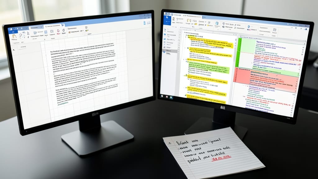 Track Changes with Comments and Markup