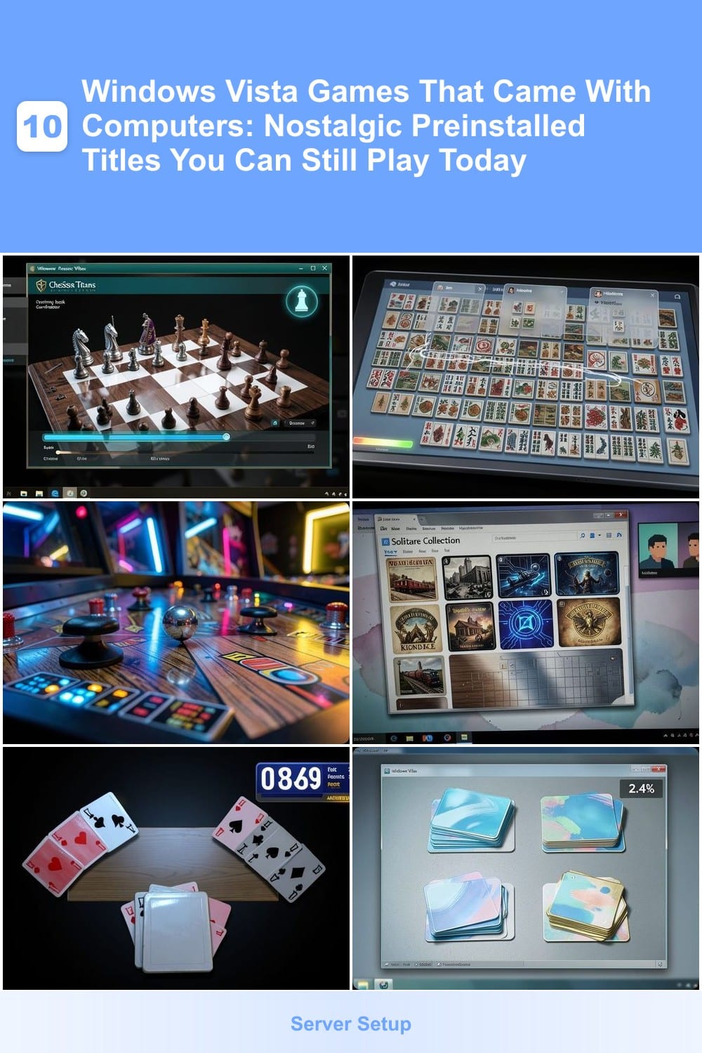 10 Windows Vista Games That Came With Computers: Nostalgic Preinstalled Titles You Can Still Play Today